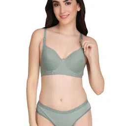 Liigne Women Pack Of 2 Everyday Non Padded Bra Pure Cotton Lingerie Set image 4