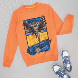 Pantaloons Junior Boys Graphic Printed Pullover Sweatshirt-picture-54