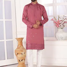 Arihant Rai Sinha Men Embroidered Mirror Work Kurta image 2