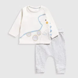 mothercare Boys Pure Cotton T-shirt With Joggers-picture-20