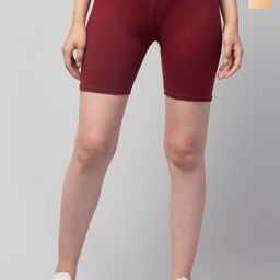 HIRRUX Women Skinny Fit Low-Rise Cycling Sports Shorts-picture-12