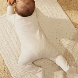 NEXT Infants Pack of 3 Pure Cotton Printed Sleepsuits image 3