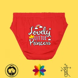 NUSYL Girls Pack Of 3 Unicorn Magic Printed Cotton Basic Briefs image 5