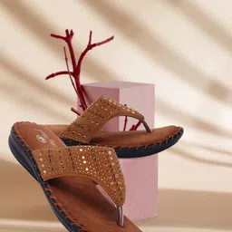 BIG BIRD FOOTWEAR Women T-Strap Flats-image-41