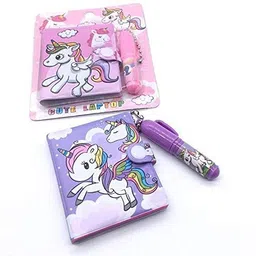 jyoti collection CUTE CARTOON THEME SMALL PEN WITH SMALL DIARY KIDS Mini Diary Ruled 70 Pages-picture-27