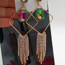 MUNMUN'S Geometric Drop Earrings image 4