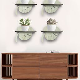 OLIVE TREE Black & Cream 4 Pieces Planter Stands-picture-37