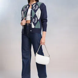 ESPYR By Tokyo Talkies Women Printed Cardigan image 4