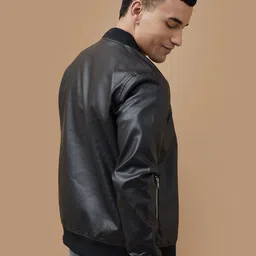 SmileyWorld Men Sporty Jacket with Patchwork image 4