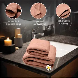 HOUSSE Beige 1 Other 450 GSM Bath Towel image 4