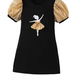 ER LIFE Style Girls Black Dresses-image-84