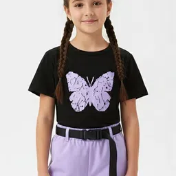 BAESD Girls Printed T-shirt image 2