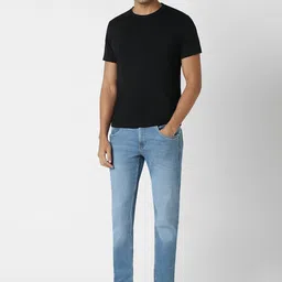 VAN HEUSEN DENIM LABS Men Slim Fit Light Fade Jeans image 4