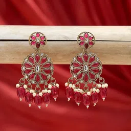 Fida Geometric Chandbalis Earrings-picture-23