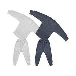 Aakarshini Kids Set of 2 Full Sleeve Woolen Thermal Inner Set-picture-45