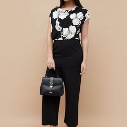 CODE by Lifestyle Women Cowl Neck Printed Basic Jumpsuit-picture-21