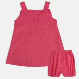 MINI KLUB Polka Dot Print A-Line Dress image 4