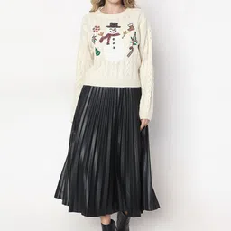 Vero Moda Women Embroidered Pullover image 5