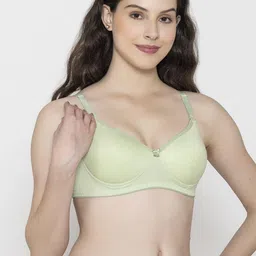 Sutjena Set Of 2 Solid Lightly Padded Lycra Bra image 5