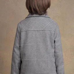 One Friday Boys Checked Tailored Jacket image 5