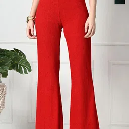 Gladly Women Pack of 2 Smart High-Rise Easy Wash Trousers-image-28
