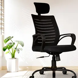CELLBELL Desire C104 Black Mesh Study Chair-picture-28