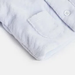 Chicco Boys Lightweight Quilted Hooded Jacket with Embroidered image 3