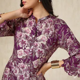 Soch Printed Top With Trousers Co-Ords image 2