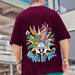 Kushi Flyer Men Printed Applique T-shirt-picture-58