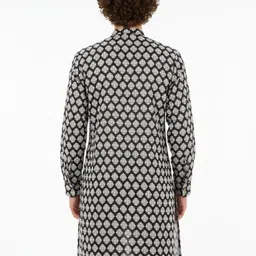 Anouk Rustic Ethnic Motifs Printed Mandarin Collar Kurta image 2