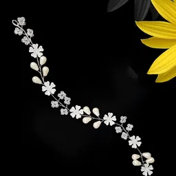 MAJESTIQUE Women Embellished Tiara-image-35