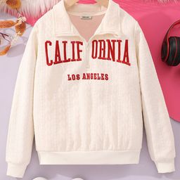 INCLUD Boys Embroidered Shirt Collar Sweatshirt-picture-34