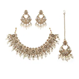 zarmar fashion Women WhiteJewellery Set image 1