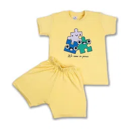 BLUMBUDS Boys Printed T-shirt with Shorts image 4