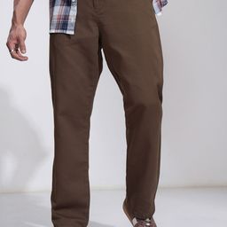 HIGHLANDER Men Relexed Fit High-Rise Regular Trousers-picture-34