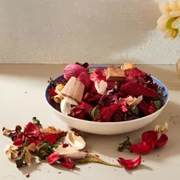 Fabindia Red & Pink Mehak Dried Flowers Potpourri-image-35