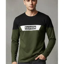 AUTNA Men Typography Colourblocked T-shirt-picture-24