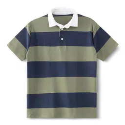 lil berry Boys Striped Polo Collar T-shirt-picture-33