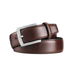 The Roadster Lifestyle Co. Pack Of 2 Men Tang & Slider Buckle Closure Formal Belts image 3