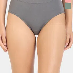 Zivame Women Pack Of 3 Mid-Rise Hipster Briefs ZI28CA-image-97