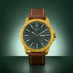 French Connection Men Dial & Leather Straps Analogue Watch FCN0164NBRL-picture-42