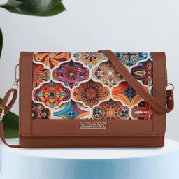 Nicoberry Women Geometric Printed Crossbody Sling Bag-picture-10