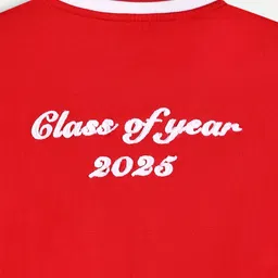 Chuckleberrie Unisex Kids Typography Colourblocked Outdoor Varsity Jacket with Embroidered image 2