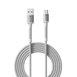 portronics Black 3.0A USB to Type C Cable image 2