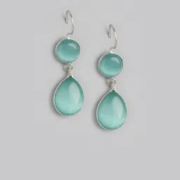 Anouk Teardrop Shaped Drop Earrings image 2