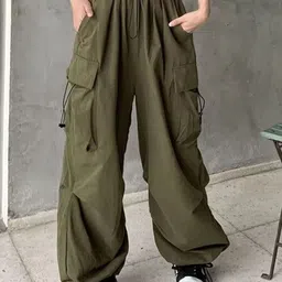 StyleCast Women Loose Fit Easy Wash Trousers-picture-35