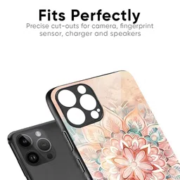 QRIOH Floral Printed iPhone 12 Pro Max Back Case Mobile Accessories image 4