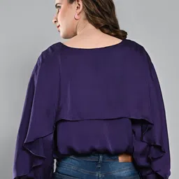 Iti Satin Crop Top image 3