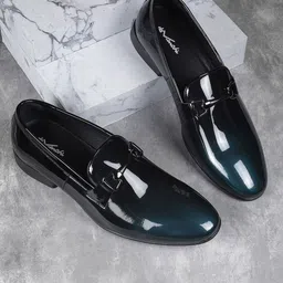 Metro Men Round Toe Formal Loafers-picture-19