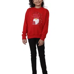 Ninos Dreams Girls Conversational Printed Sweatshirt image 2